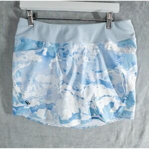 Simms Fishing Womens Medium Veil Cloud Camo‎ Skort Outdoor Gorpcore Boating Lake